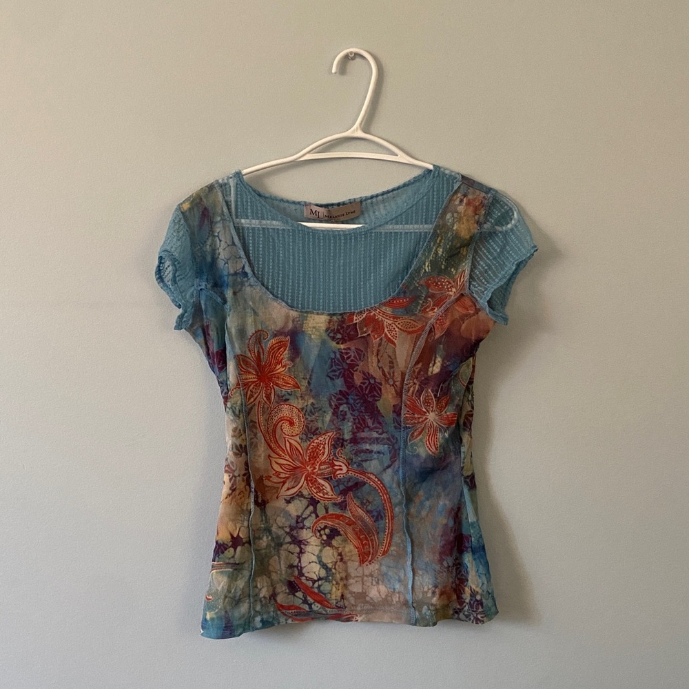 Melanie Lyne Short Sleeve Top